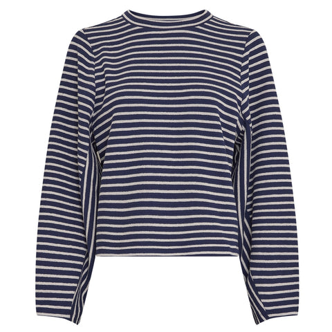 Sofia Sweatshirt (Peacoat/Oatmeal)