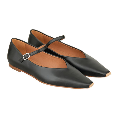 Pointy Mary Jane (Black)