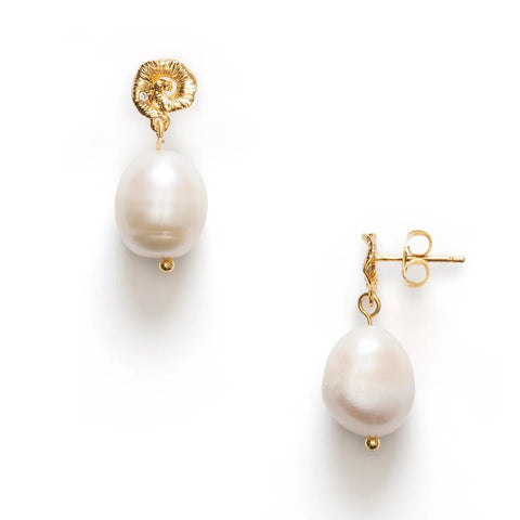 Under The Sun Øreringe (Guld)