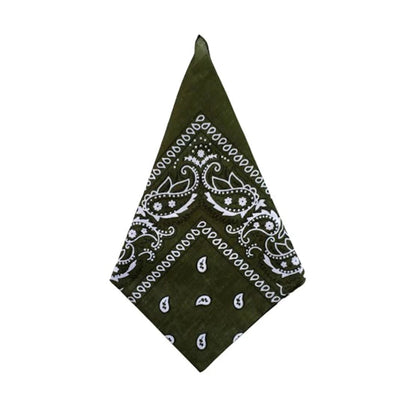 Bandana tørklæde (Mørkegrøn)