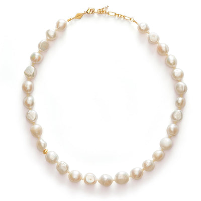 Anni Lu - Stellar Pearly Halskæde (Guld)