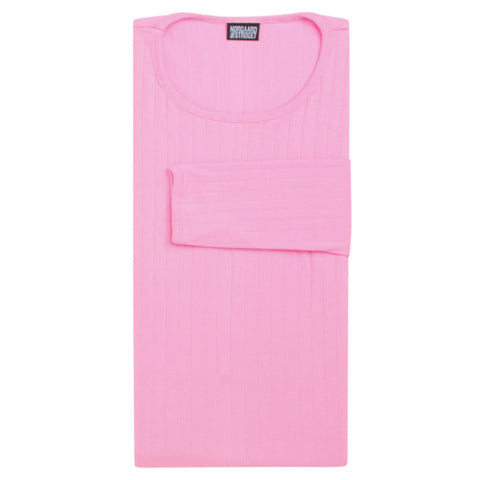 101 Solid Colour Light Pink (Alm Længde)