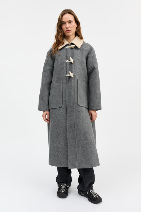 Bibi Duffle Coat (Grey Structure)
