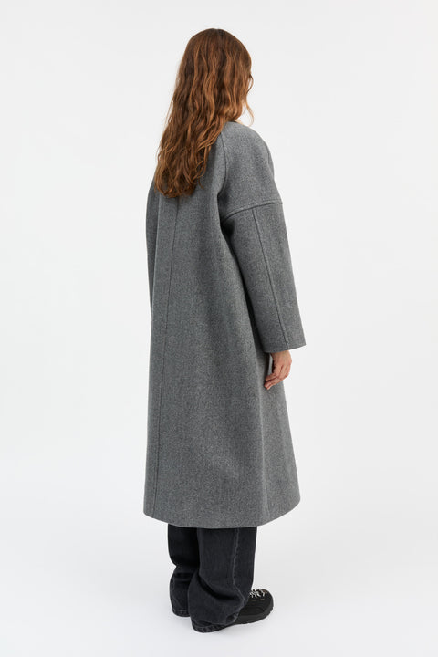 Bibi Duffle Coat (Grey Structure)