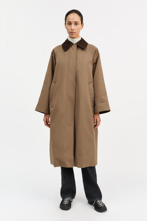 Gaby Coat (Taupe Brown)