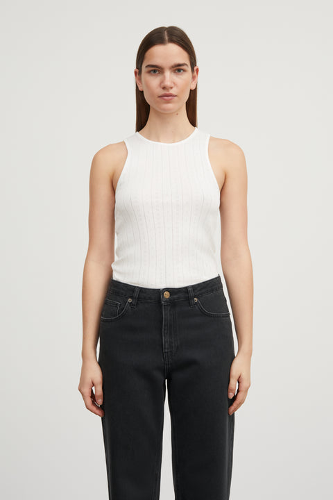 Edie Tank Top (Off-White)