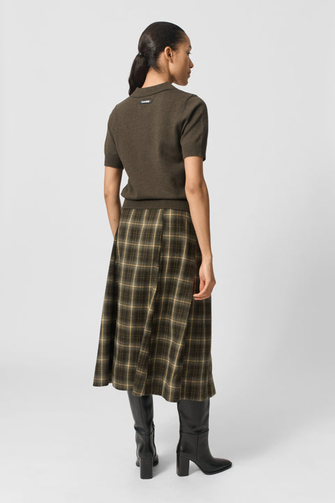 Elaine Nederdel (Green Multi Check)