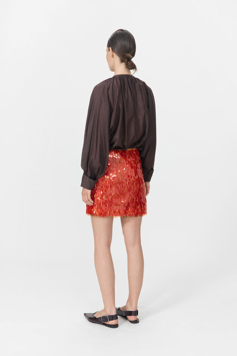 Lyona Nederdel (Bright Orange)