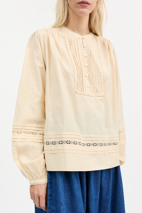 Leaf Skjorte (Antique Beige)