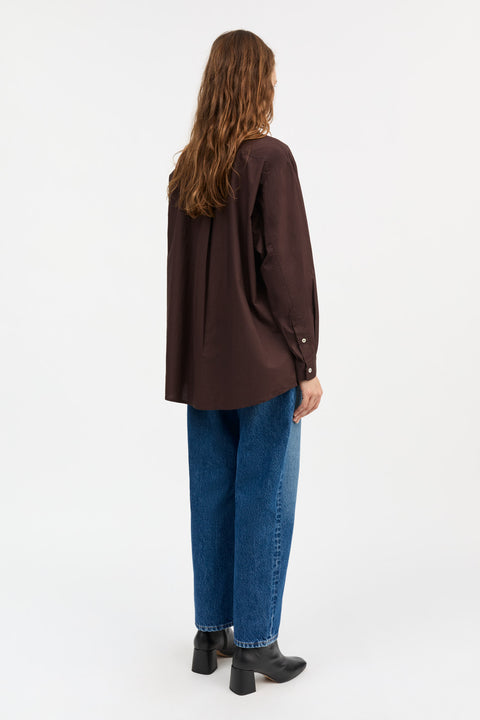 Edgar Skjorte (Dark Brown)