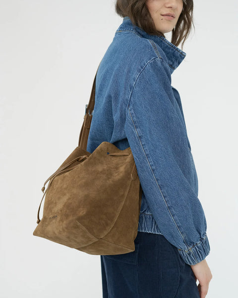 Crosta Bucket Bag (Brown)