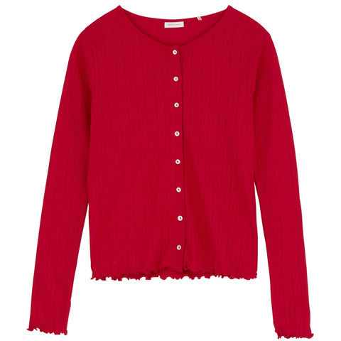 Edie Cardigan (Aurora Red)