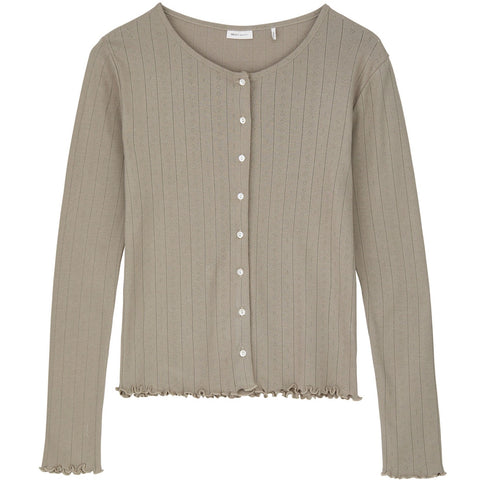 Edie Cardigan (Stone Moss)