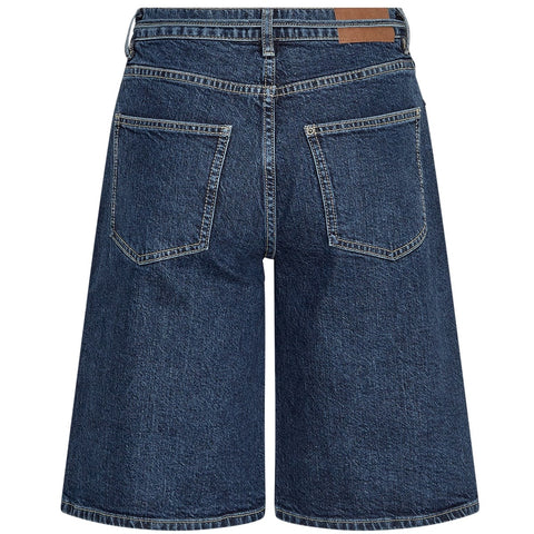Elide Ada Denim Short (Dark Blue Wash)