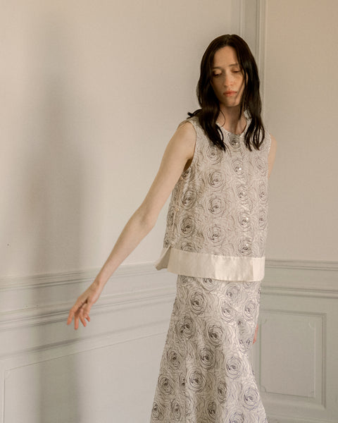 Mila Nederdel (Ecru)