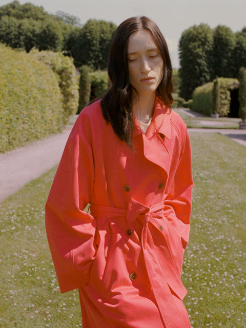 Spring Coat (Clear Red)