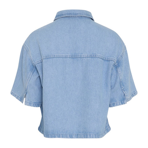 Saphina 2/4 Skjorte (Light Blue Wash)