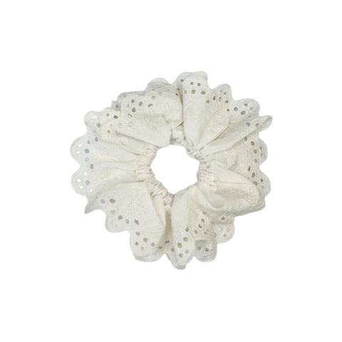 Pico - Lace Scrunchie (Ivory)