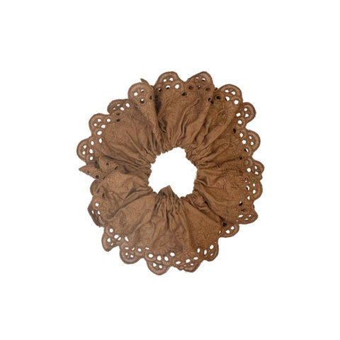 Pico - Lace Scrunchie (Chocolate)