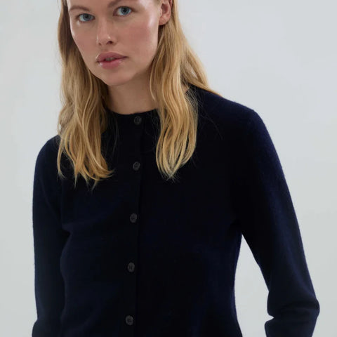 Women´s O-Cardigan (Navy Blue)