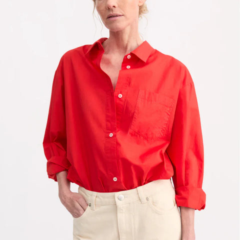Edgar Skjorte (Bright Red)