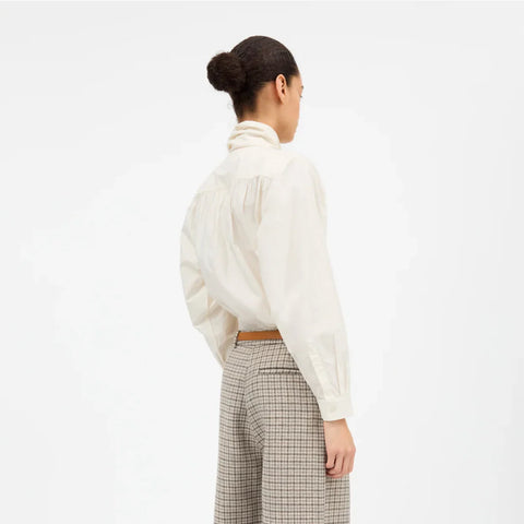 Lady Bow Skjorte (Ivory)