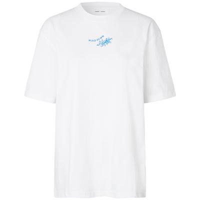 Samsøe & Samsøe - Sawind Uni T-shirt (White Connected)