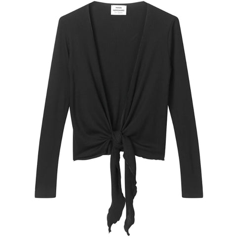 NPS - Wrap Top Solid Colour (Black)