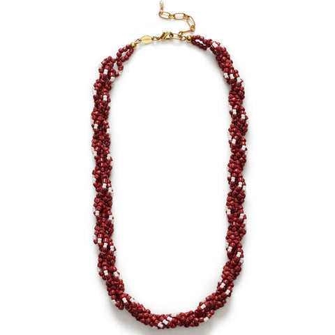 Rodeo Halskæde (Deep Burgundy)