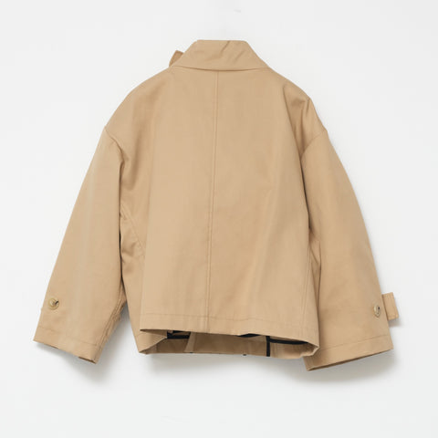 Water Resistant Trench Jacket (Beige)