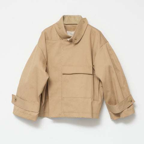 Water Resistant Trench Jacket (Beige)