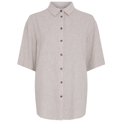 Viana Ginia Skjorte (Sand Melange)