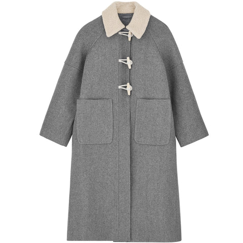 Bibi Duffle Coat (Grey Structure)