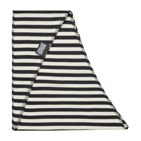 NPS Scarf Triangle (Black/Ecru)
