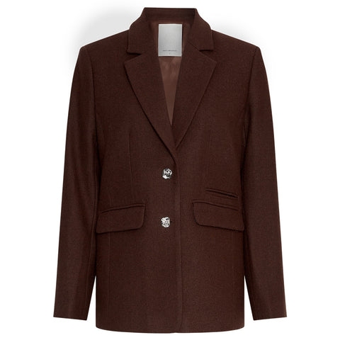 Elliot Loose Blazer (Hot Fudge)