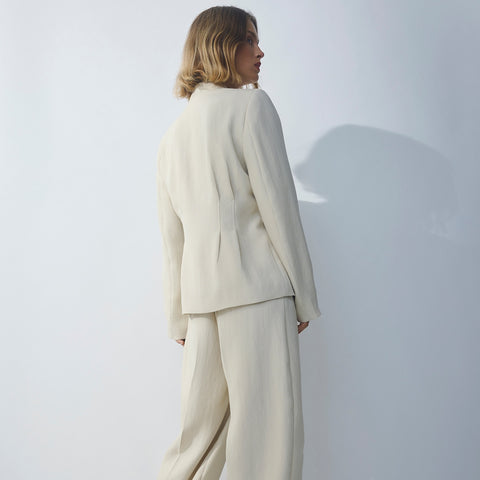 Esteriane Blazer (Oatmeal Melange)