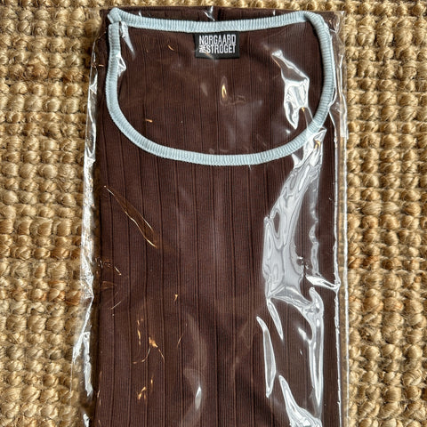 101 Kontrast Brown/Light Blue (Alm Længde)