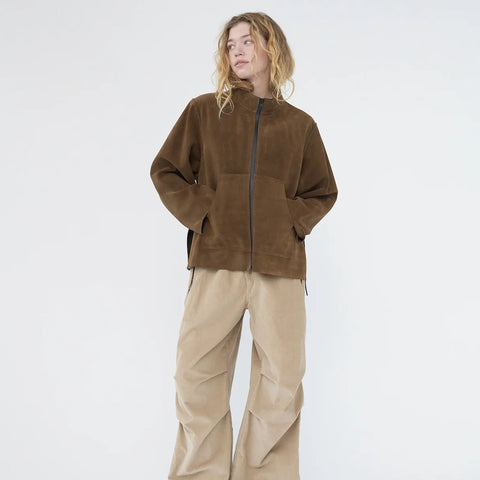 Suede Jakke (Brown)