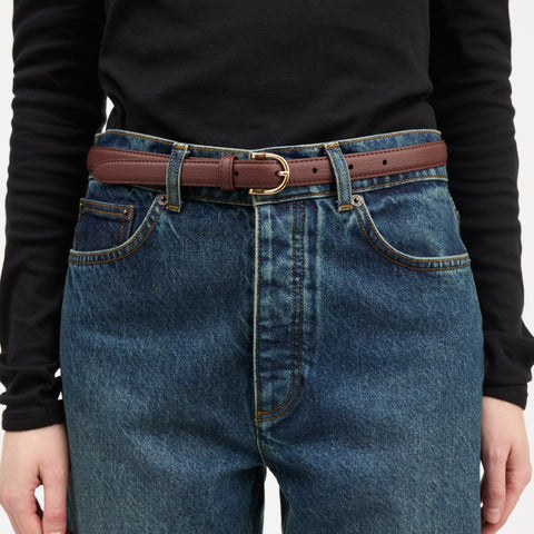 Classic Bælte (Dark Brown)