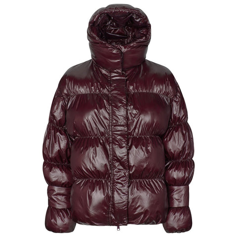 Active Hood Jakke (Dark Burgundy)