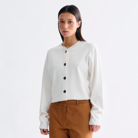 Anica Cardigan (Egret)