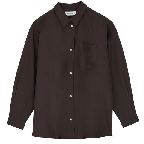 Edgar Skjorte (Dark Brown)