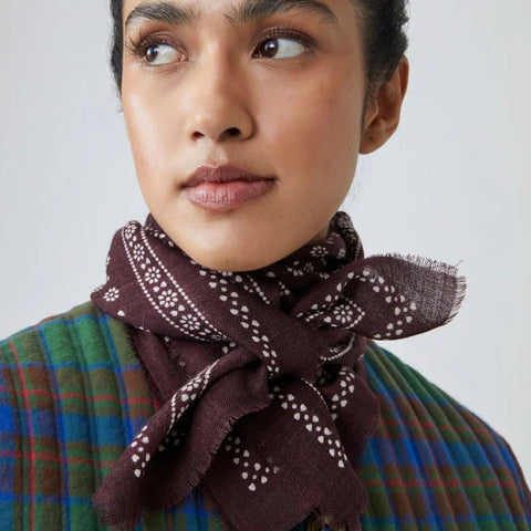 Wool Foulard no.676 (Fig)