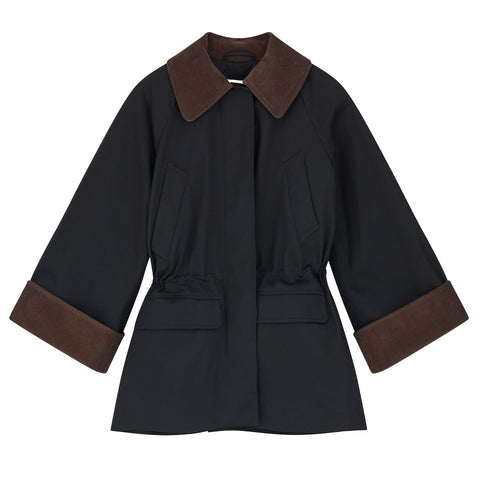 Gaby Jakke (Black/Brown)
