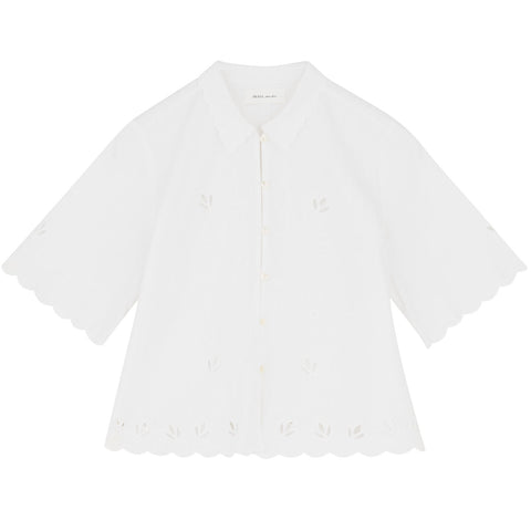 Fleurie Skjorte (Optic White)