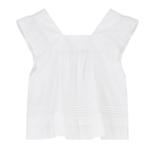 Alice Top (Optic White)