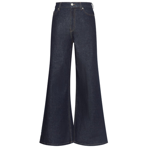 Solia Ada Wide Jeans (Dark Blue Wash)
