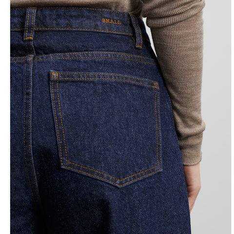 Skall Studio - Wide Leg Jeans (Indigo Blue Denim)