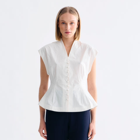 Vada Bluse (Egret)