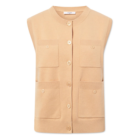 Marilyn Vest (New Wheat)